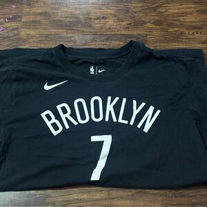 Nike Black Brooklyn Tee with Number 7